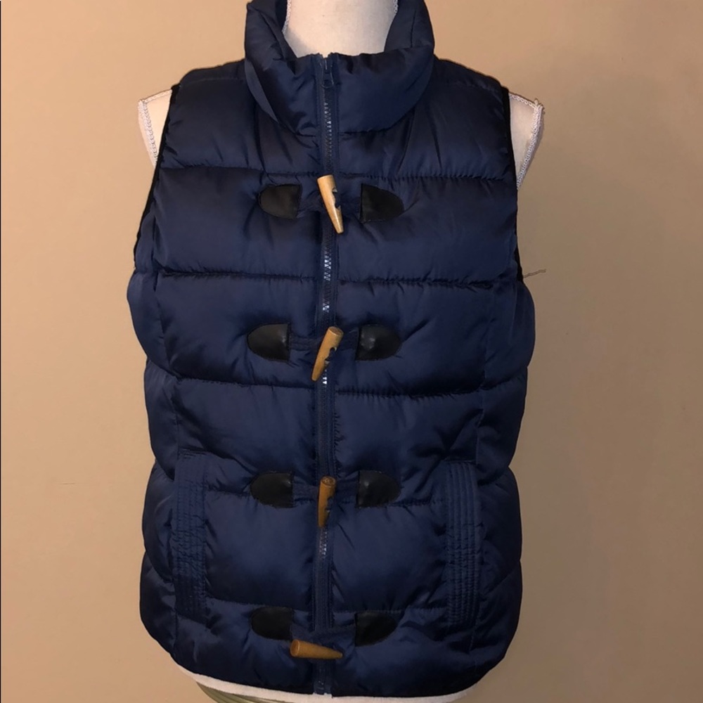 Ruff Hewn 4 toggle Blue Puffer Jacket
